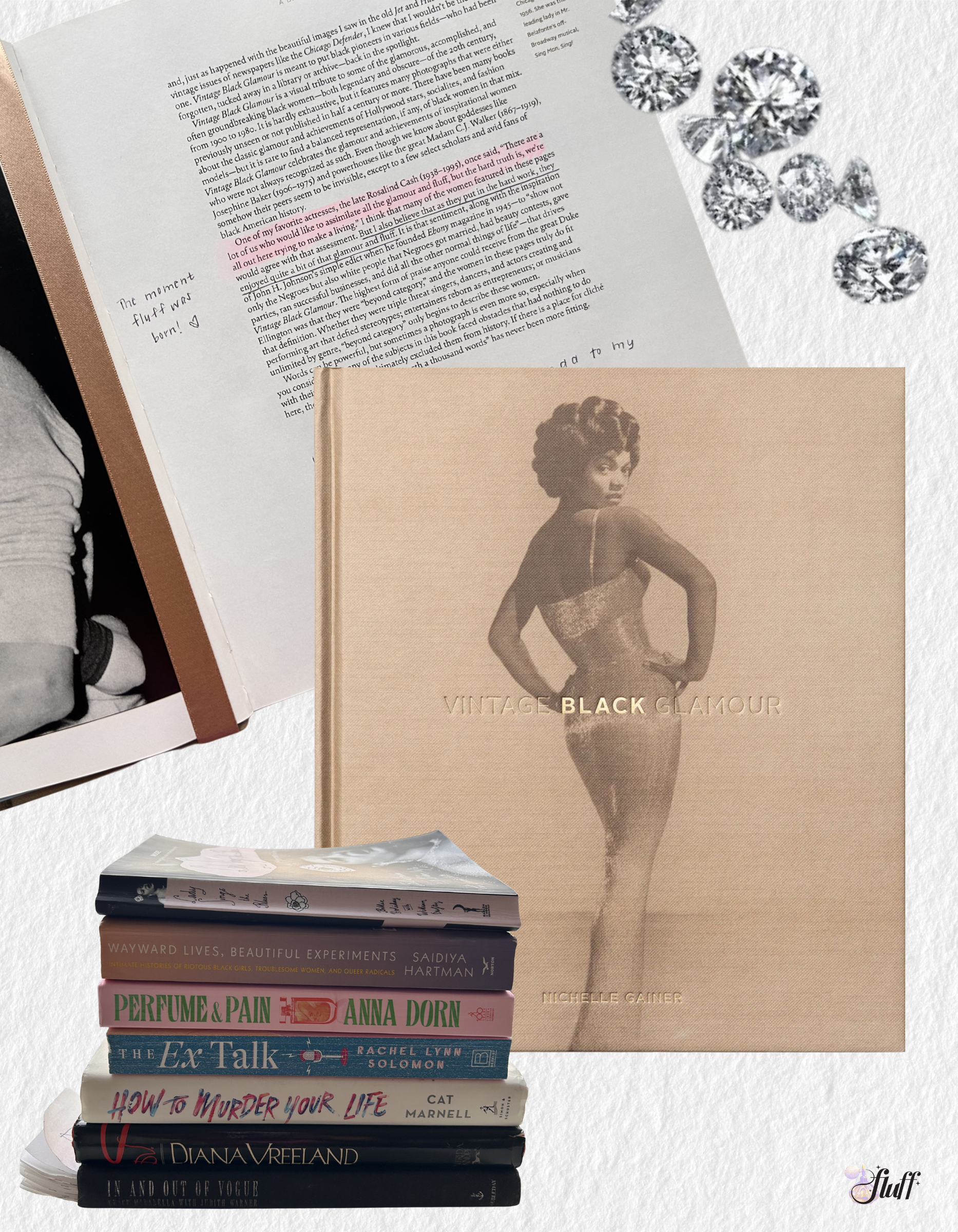 The Books Behind Fluff | Channing Hargrove