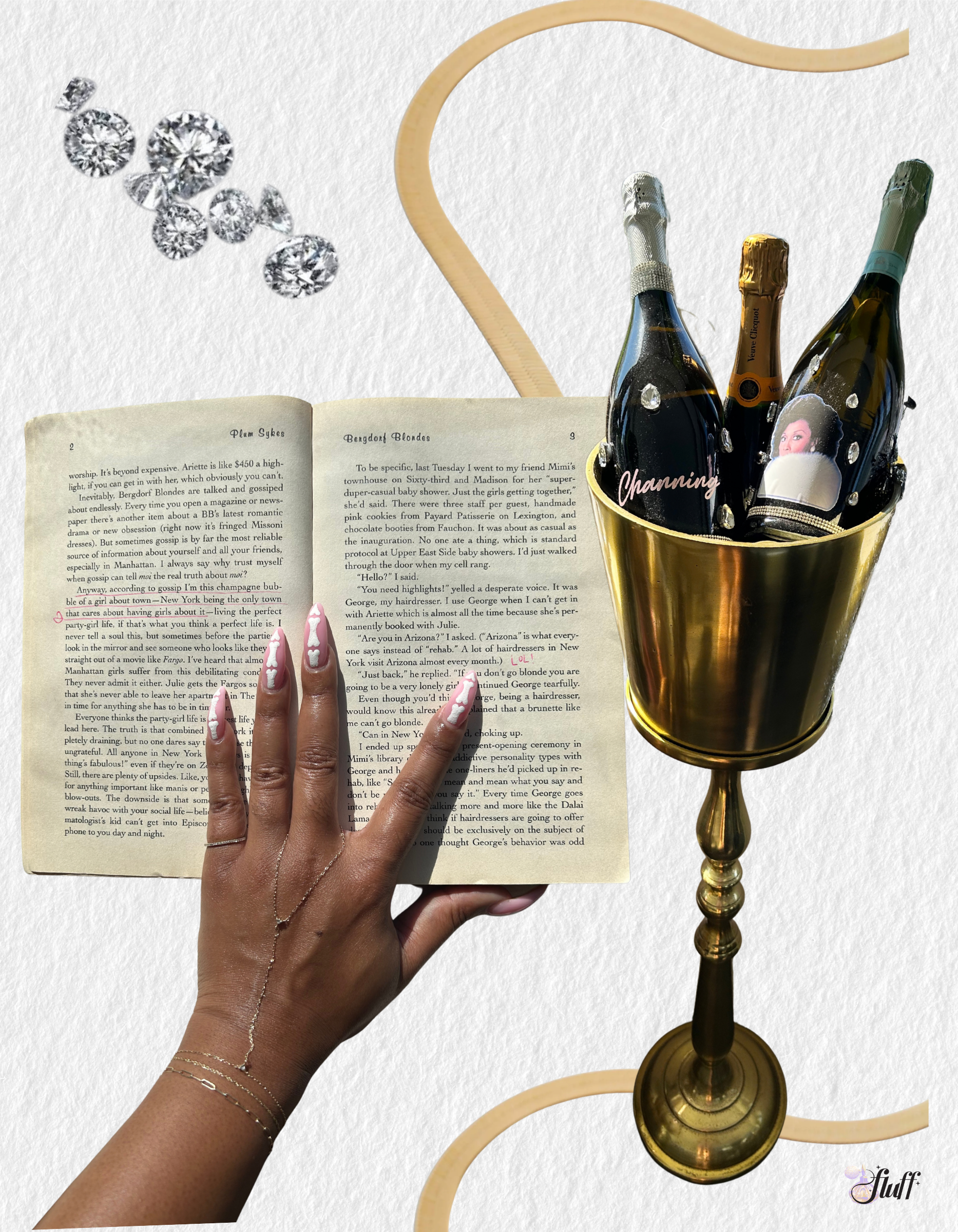 Champagne Bubble of a Girl Final